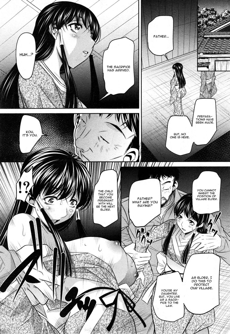 Hentai Manga Comic-Yokubou no Shuuraku-Chapter 3-11